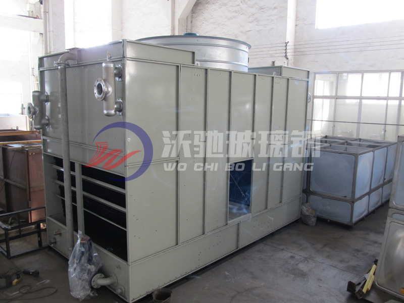 逆流闭式冷却塔